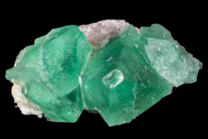 Green Fluorite Crystal Cluster - South Africa #111564
